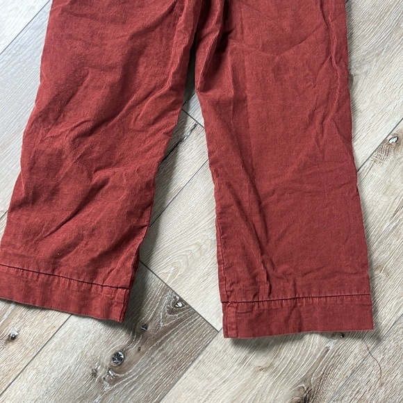Marine Layer Bridget Corduroy
Crop Pant Size 6 Brown Red Rust - Picture 9 of 12
